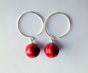 Cherry Earrings, #E057